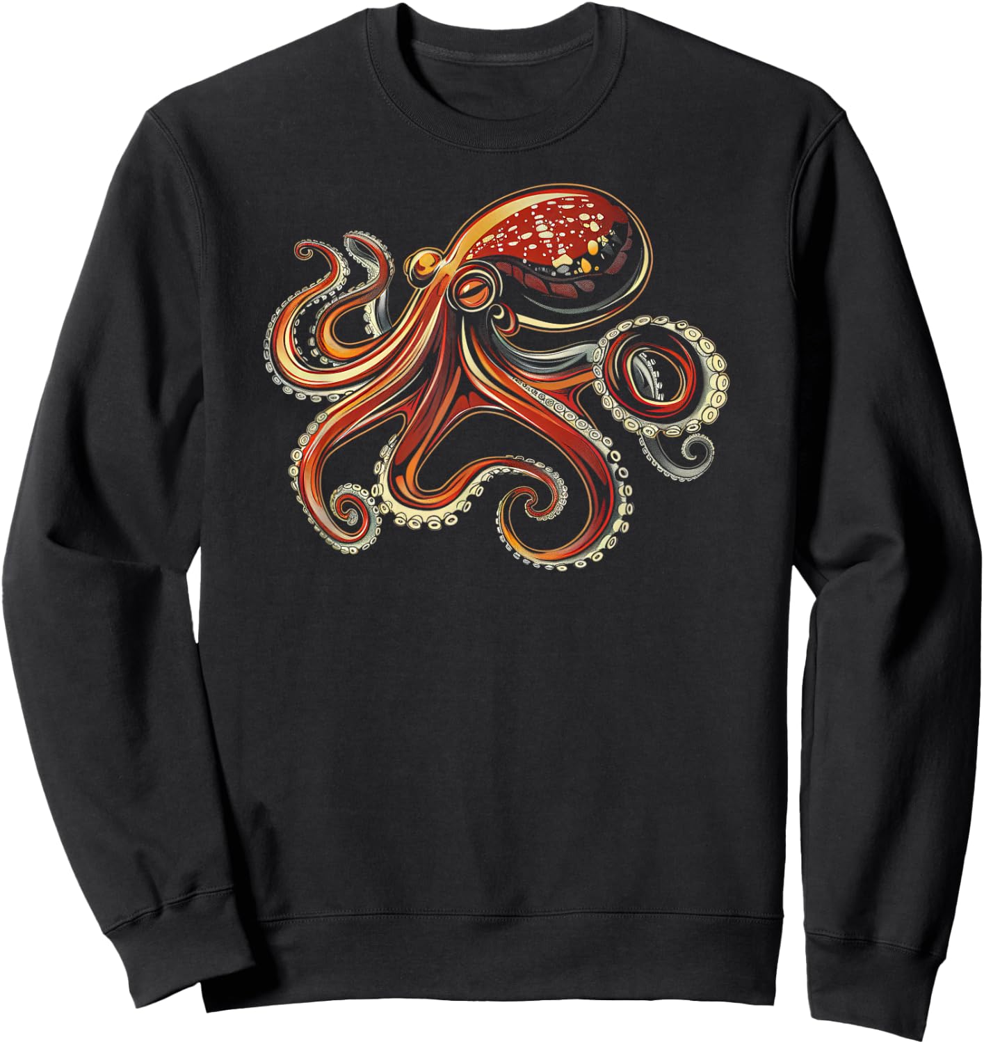 Octopus Shirt / Pathways Sweatshirt - Sweatshirt | Black