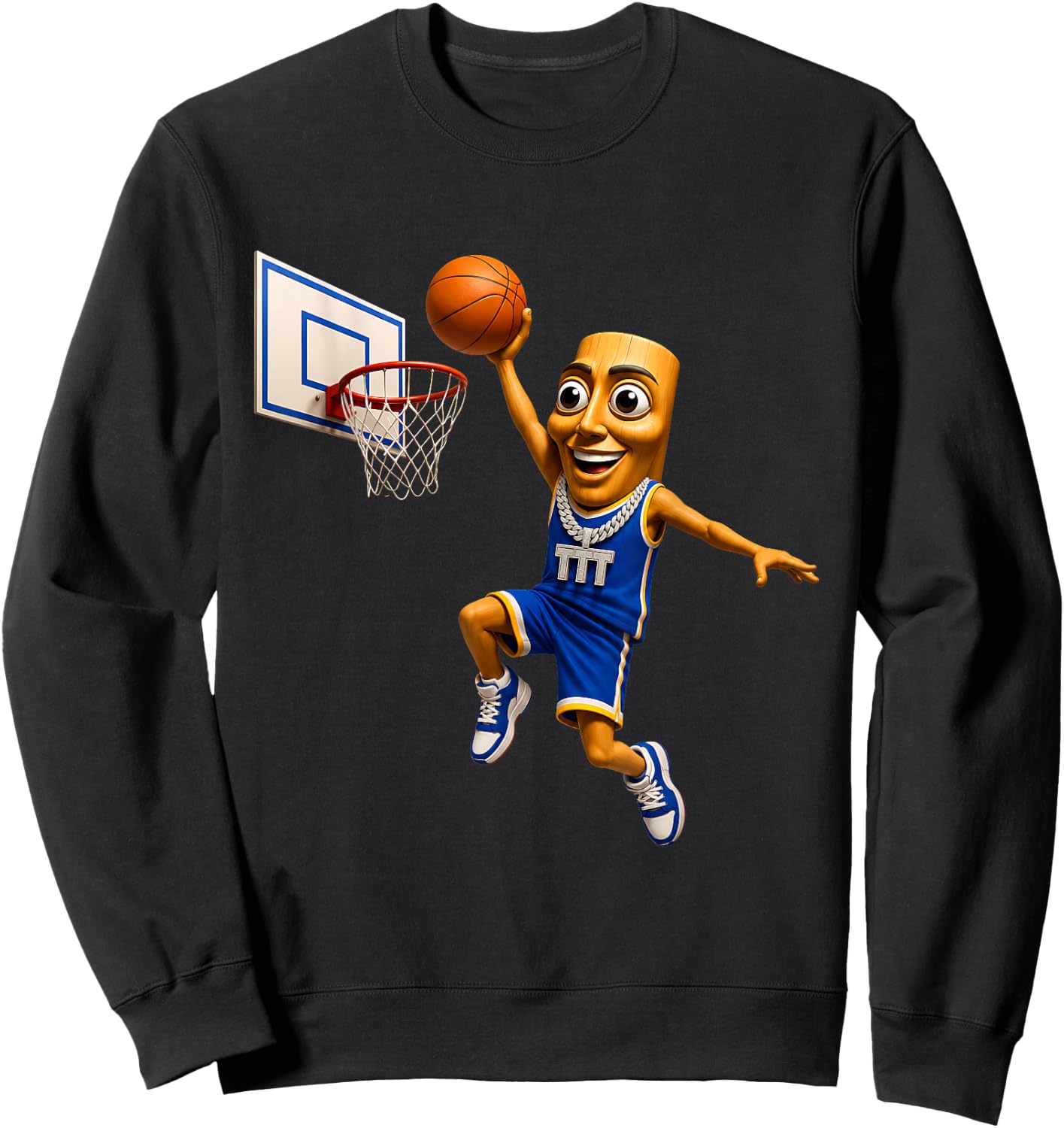 Triple T Sweatshirt - Sweatshirt | Black