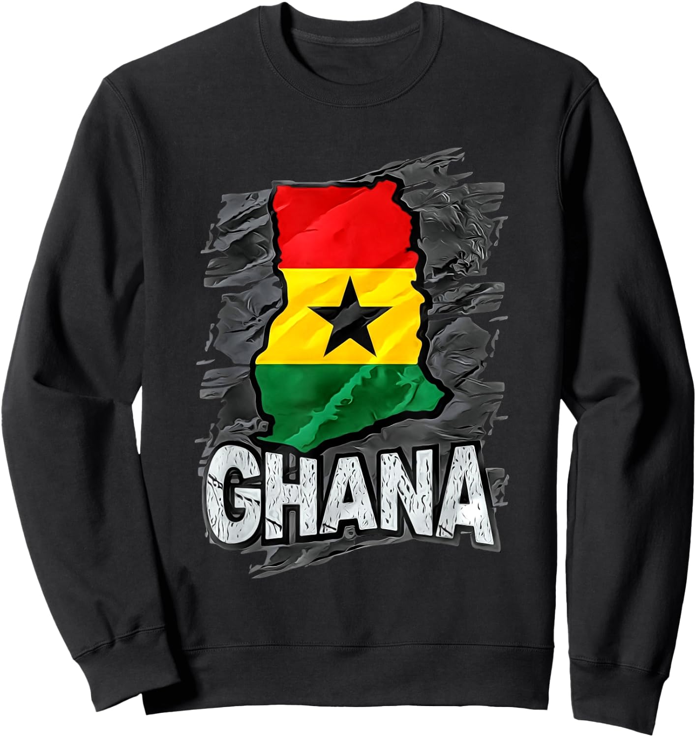 Ghana Sweatshirt - Sweatshirt | Black