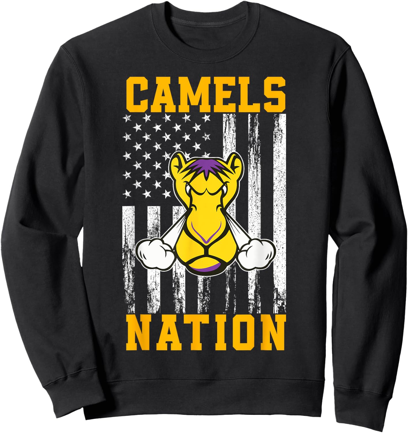 Campbell County Camels Logo Nation HS Sweatshirt - Sweatshirt | Black