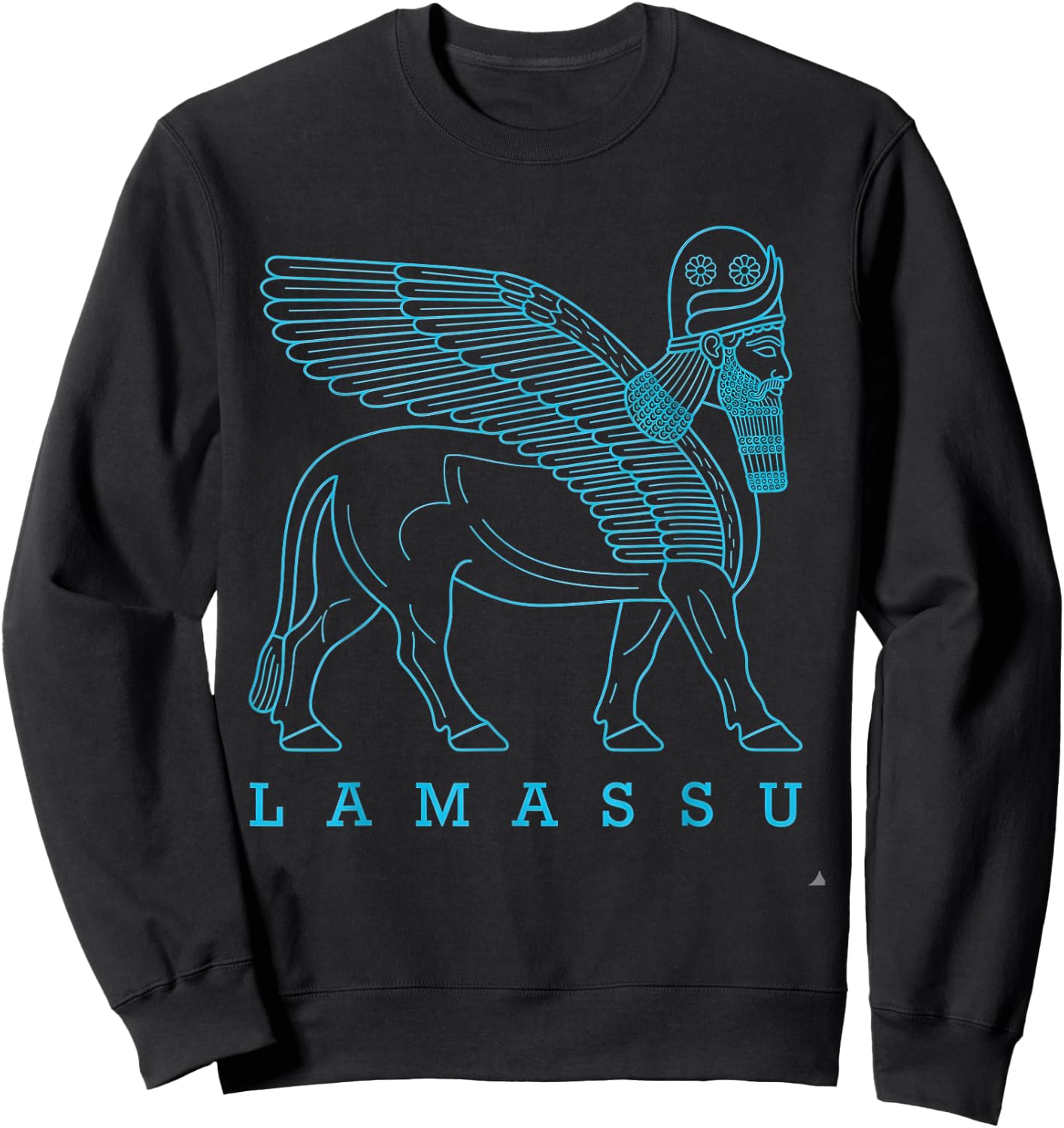Assyrischer Lamassu Sweatshirt - Sweatshirt | Black