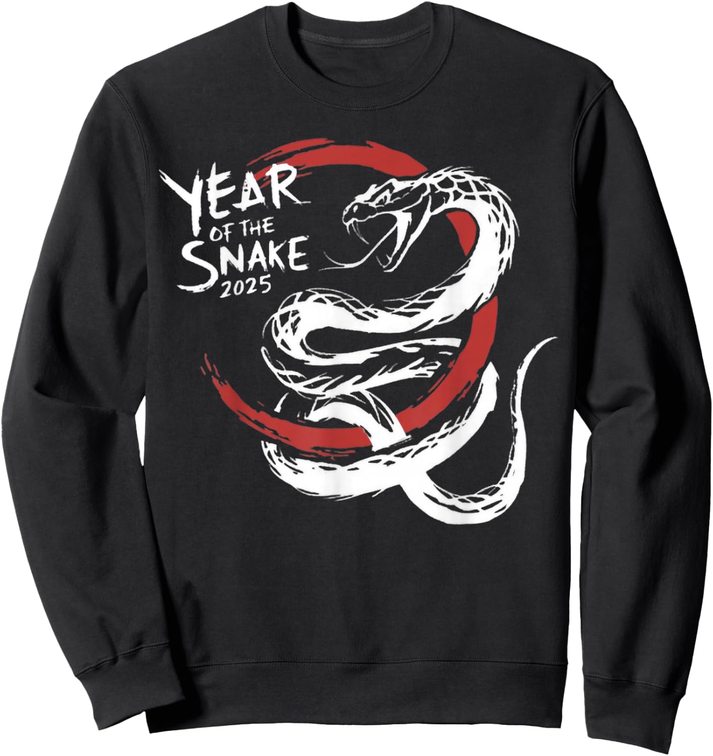 Chinese New Year Zodiac Sign 2025 Year of The Snake Sweatshirt - Sweatshirt | Black