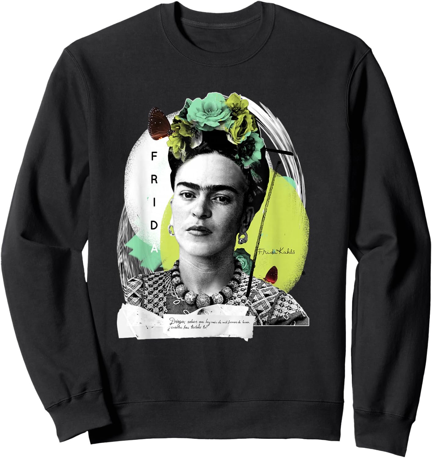 Frida Kahlo - Vielzahl von Artikeln Sweatshirt - Sweatshirt | Black