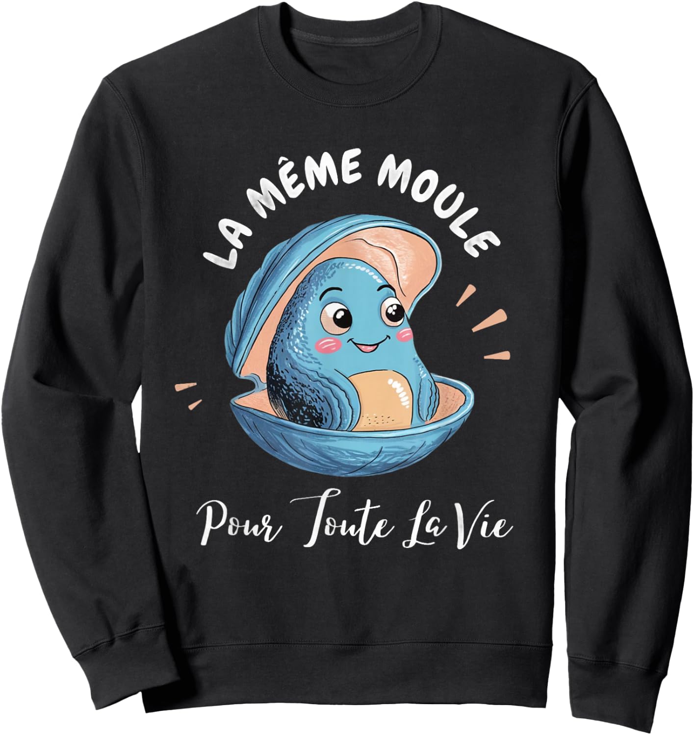 Boy Funeral Life The Same Mould For The Whole Life , Black, S Sweatshirt - Sweatshirt | Black
