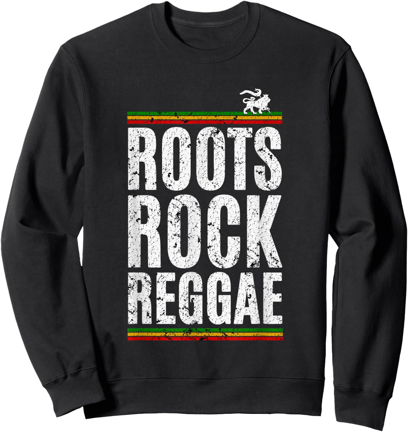 Roots Rock Reggae Sweatshirt - Sweatshirt | Black