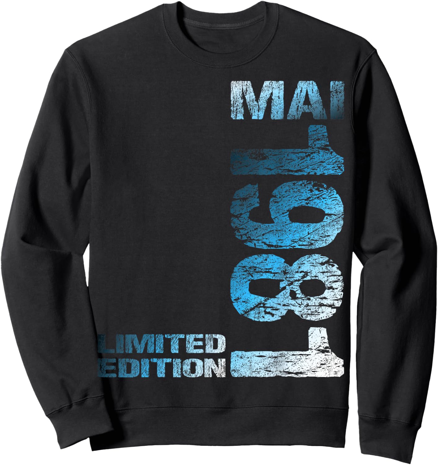 Limited Edition Mai 1981 Mann Frau 45. Geburtstag Sweatshirt - Sweatshirt | Black