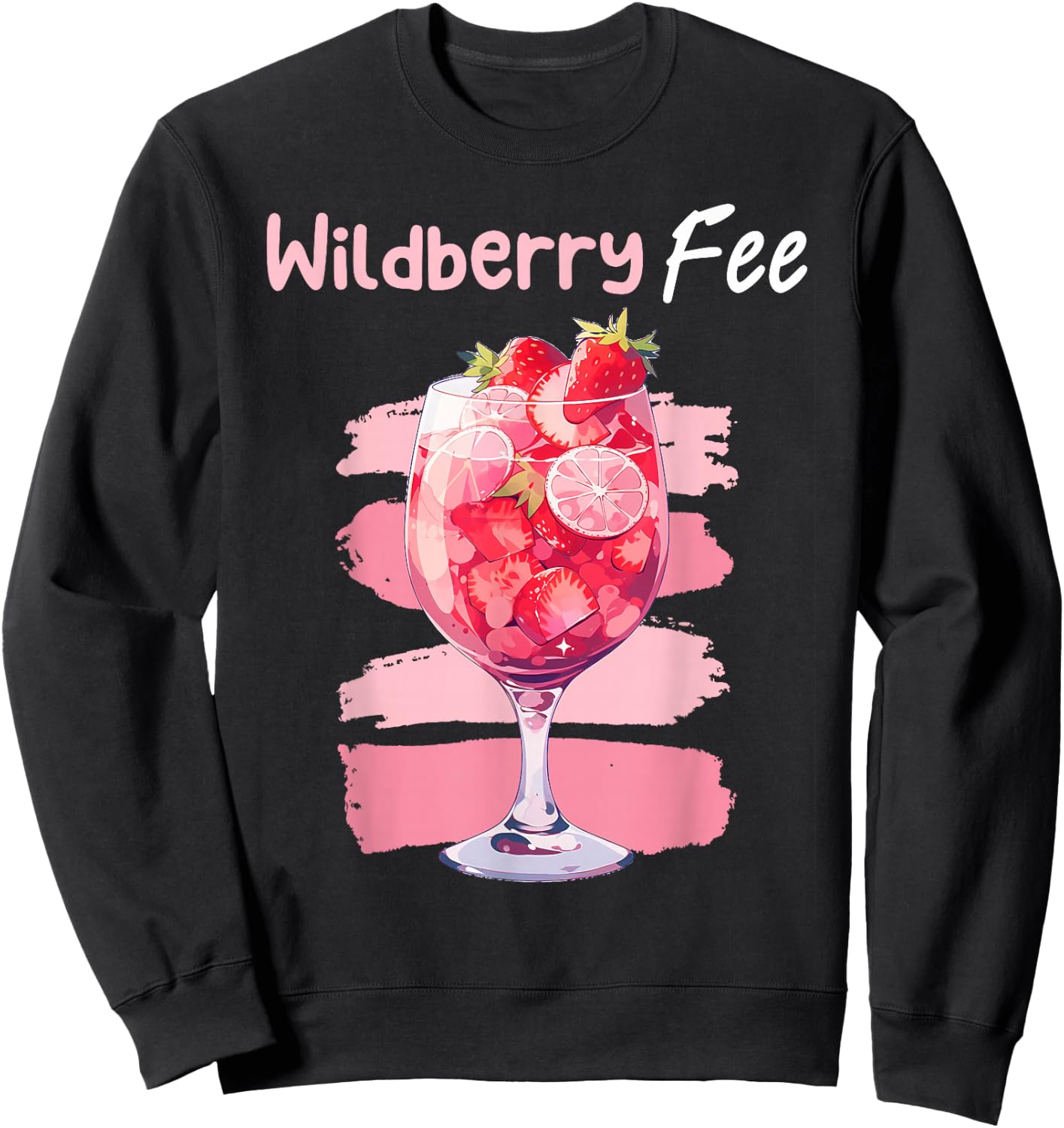Wildberry Fairy Saufen Lillet , black Sweatshirt - Sweatshirt | Black