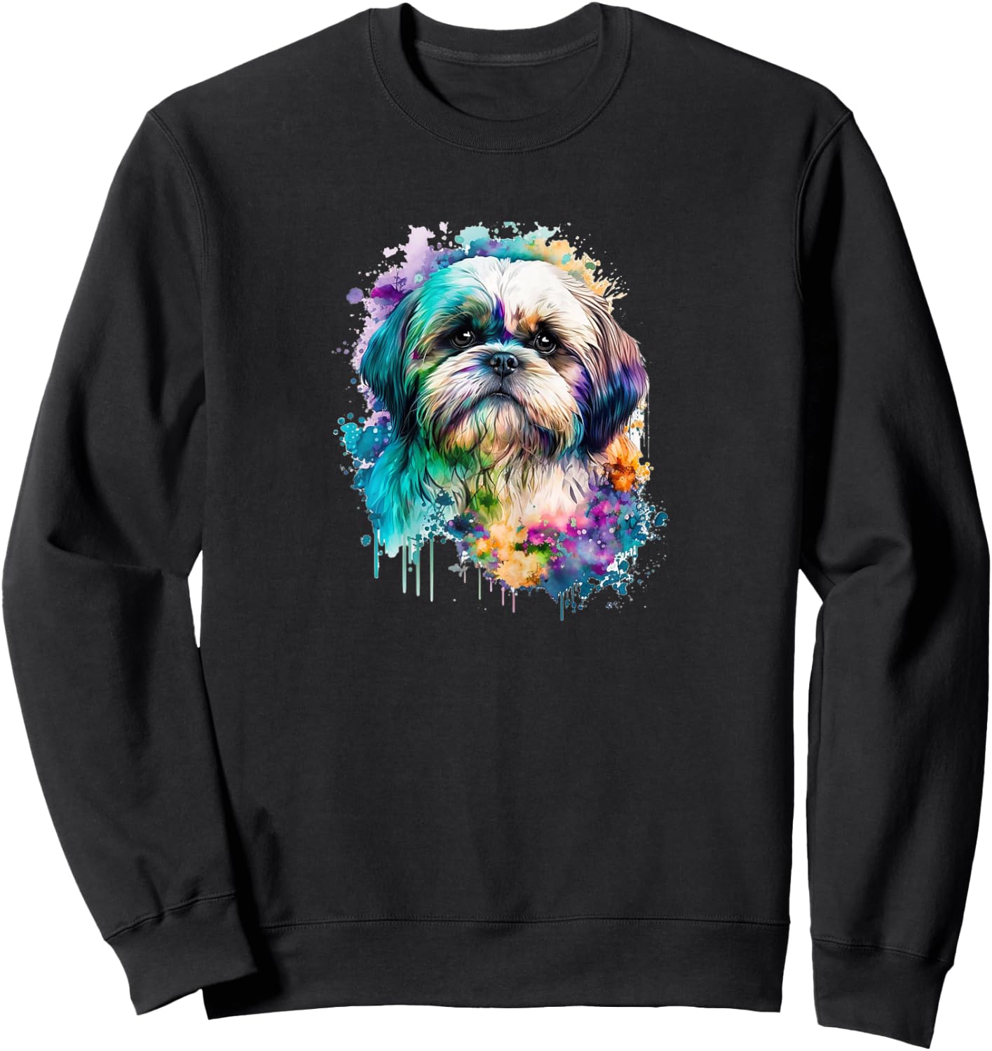 Damen Shih Tzu Mom Shih Tzu Liebhaber Shih Tzu Hundeliebhaber Sweatshirt - Sweatshirt | Black