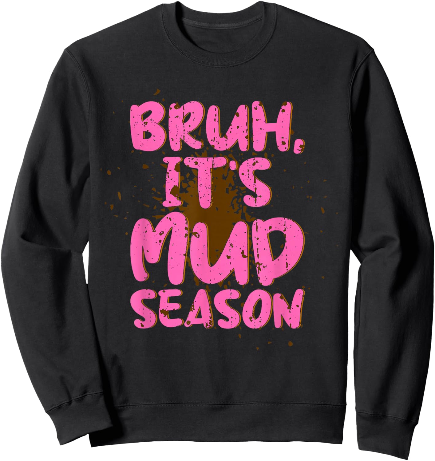 Kids Mud run Sweatshirt - Sweatshirt | Black