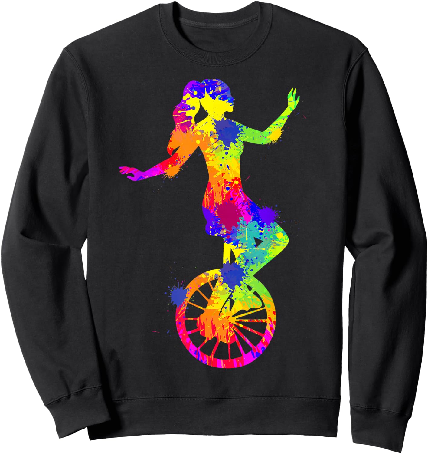 Unicycle Girls' Unicycle Children's , black Sweatshirt - Sweatshirt | Black