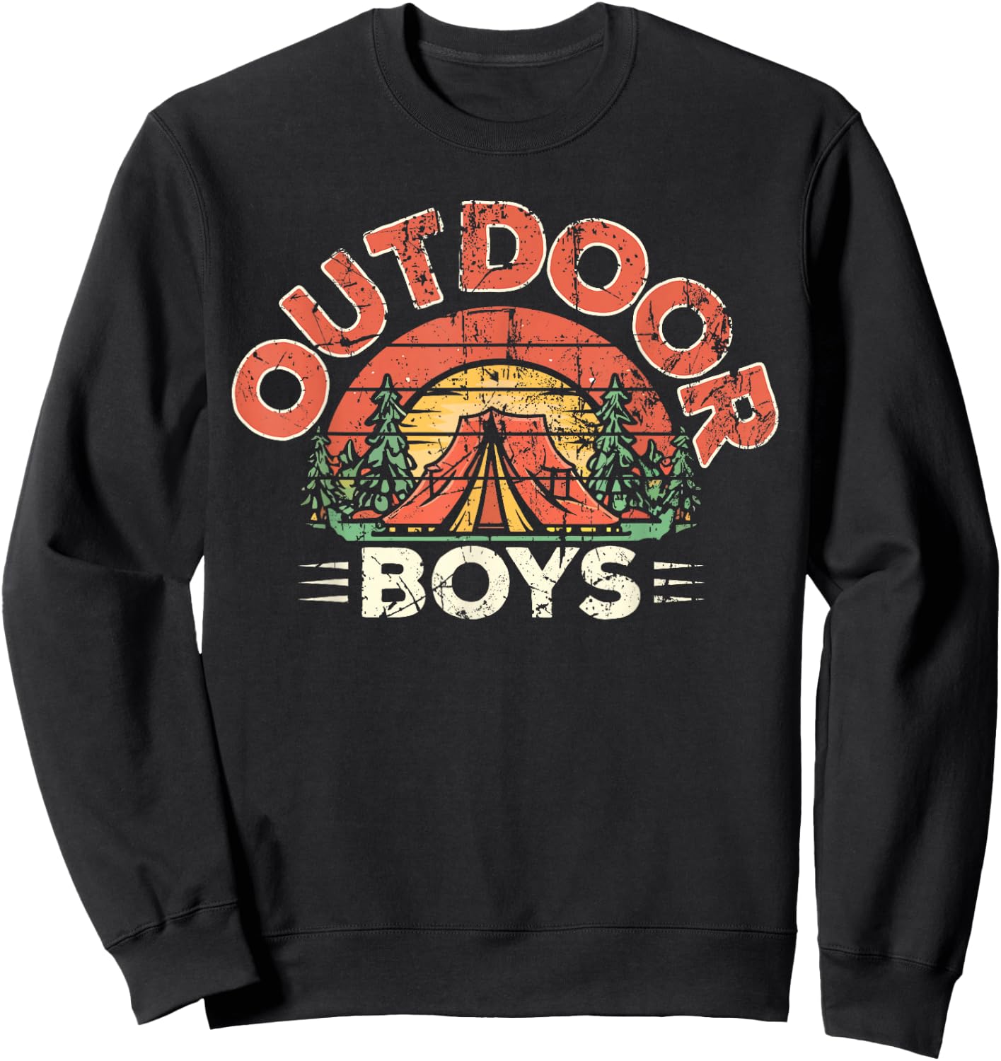 Boys Outdoor Sweatshirt - Sweatshirt | Black