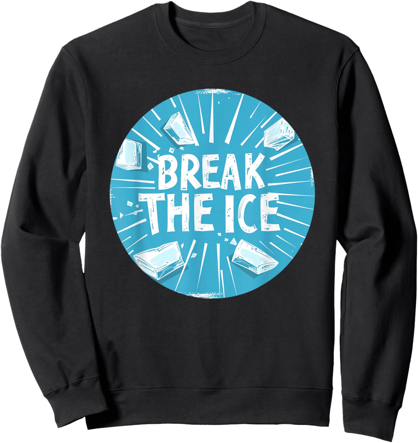 Break the Ice Logo Sweatshirt - Sweatshirt | Black