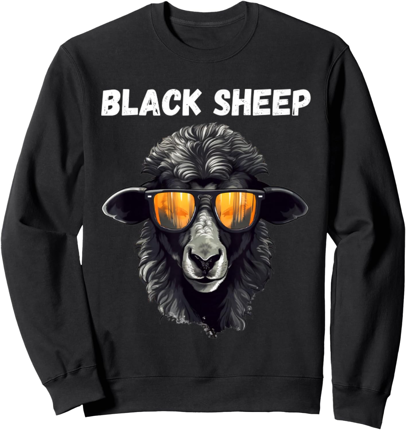 Black Sheep Squad - Outcast Black Sheep In Family Sweatshirt - Sweatshirt | Black