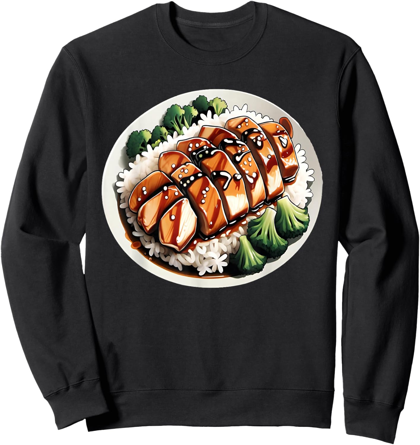 Chicken Teriyaki Sweatshirt - Sweatshirt | Black