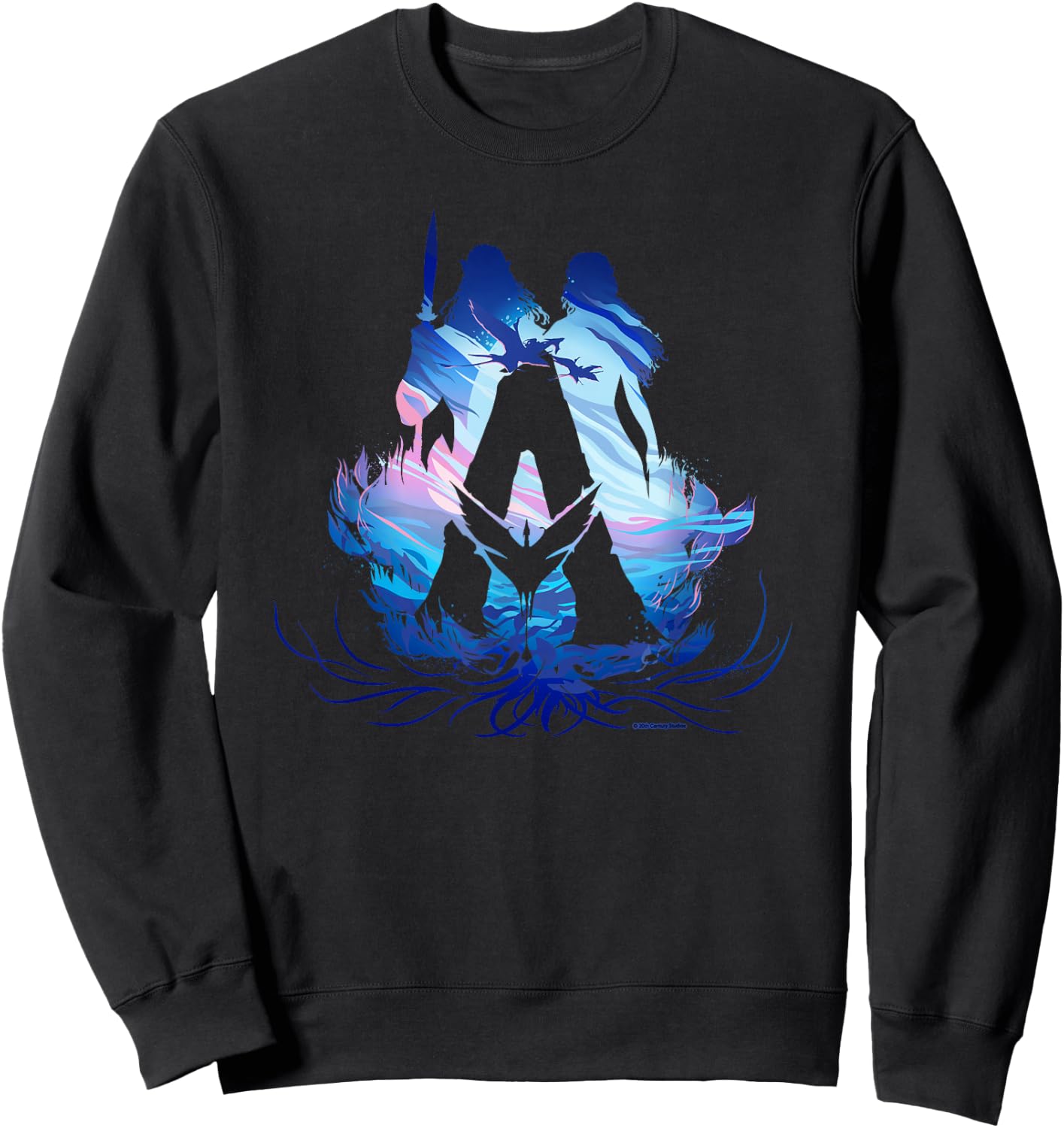 Avatar: The Way of Water Avatar A Logo Banshee Illustrated , black Sweatshirt - Sweatshirt | Black