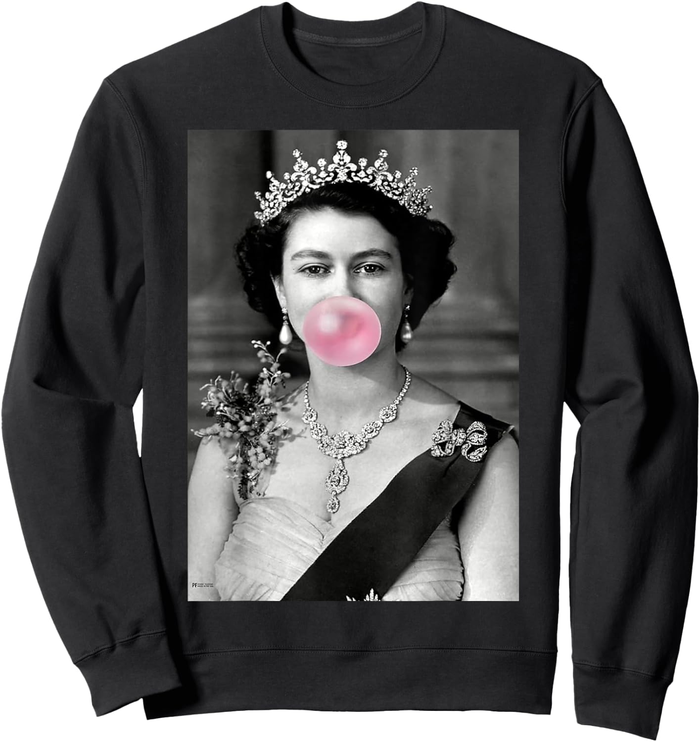 Queenie Bubblegum Sweatshirt - Sweatshirt | Black