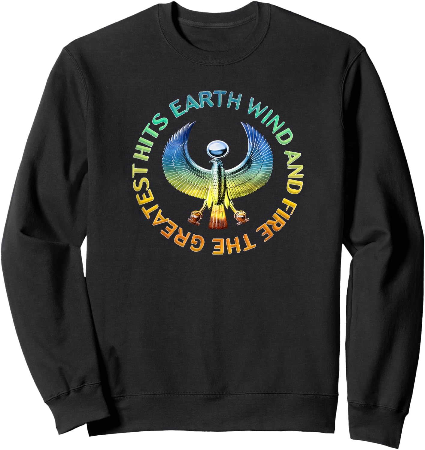 Earth, Wind & Fire Greatest Hits Sweatshirt - Sweatshirt | Black