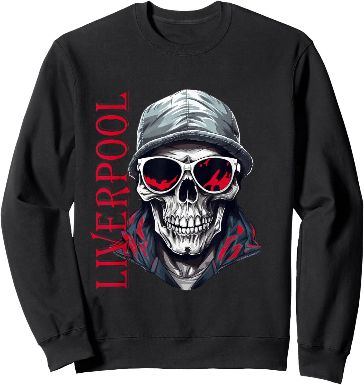 Liverpool Ultra Bad Boys Liverpool Ultras Gift Sweatshirt - Sweatshirt | Black