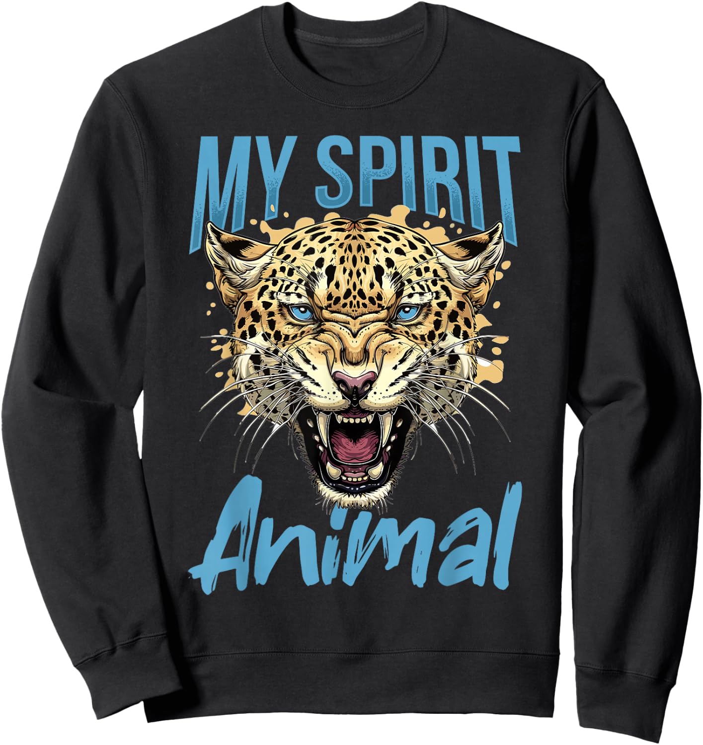 Funny Jaguar Animal my spirit animal Sweatshirt - Sweatshirt | Black