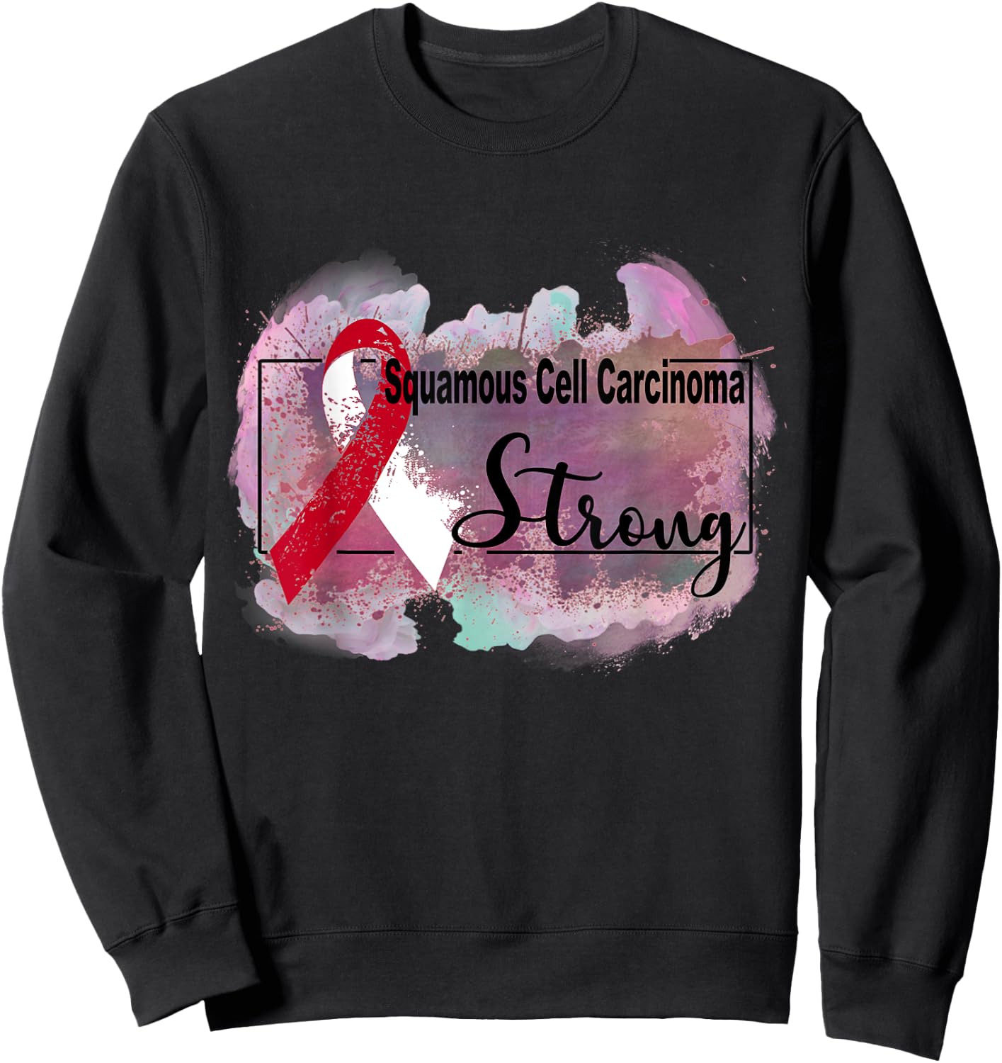 Squamous Cell Carcinoma Awareness Sweatshirt - Sweatshirt | Black