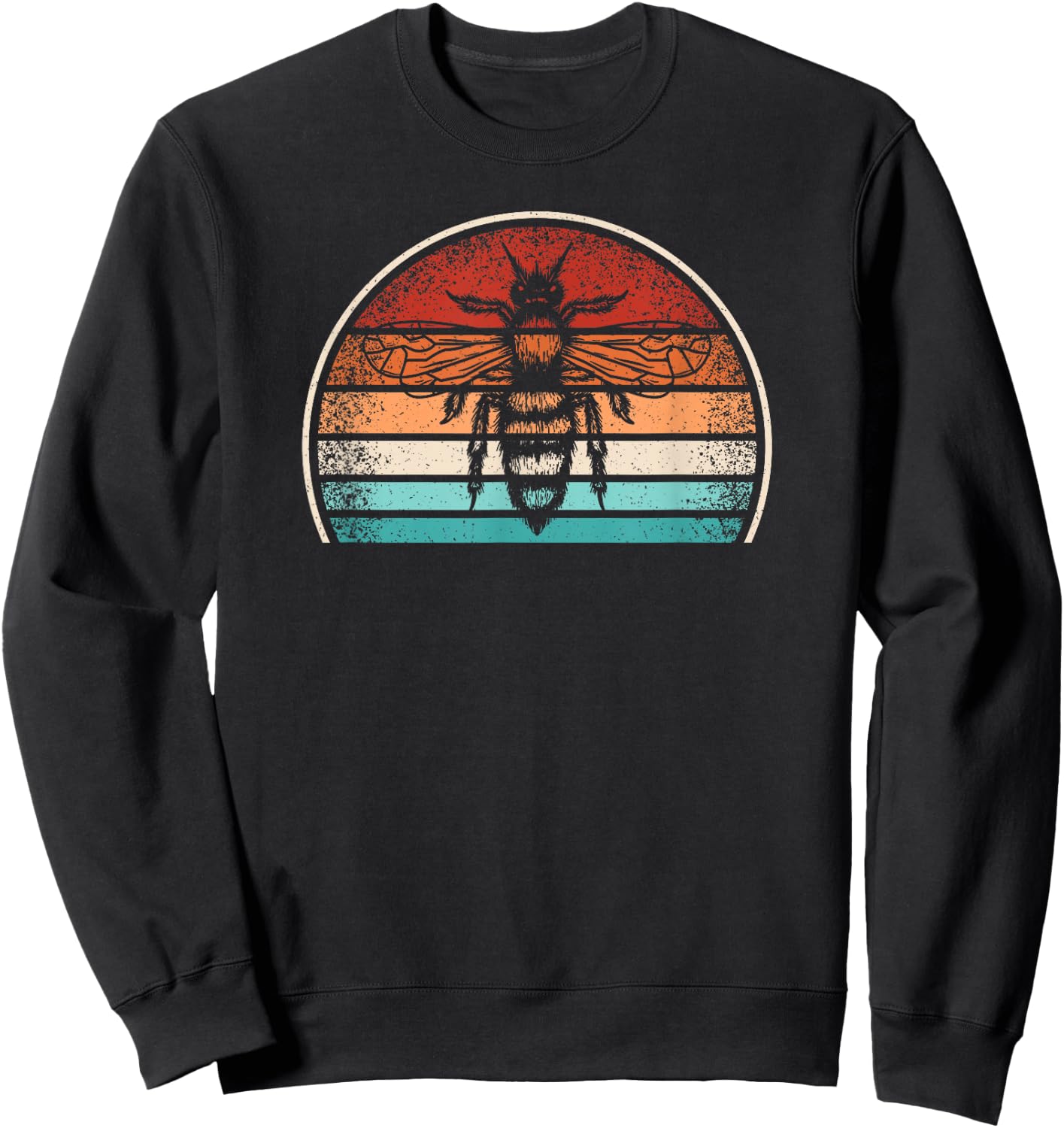 Bee Beekeeping Honey Beekeeper Retro Bee Men Women Sweatshirt - Sweatshirt | Black