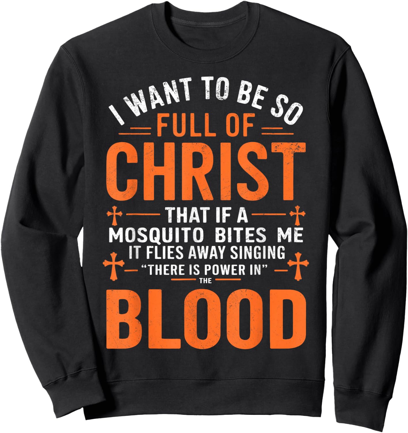 Christian Religious Servant Of God Faithful Jesus Funny Sweatshirt - Sweatshirt | Black