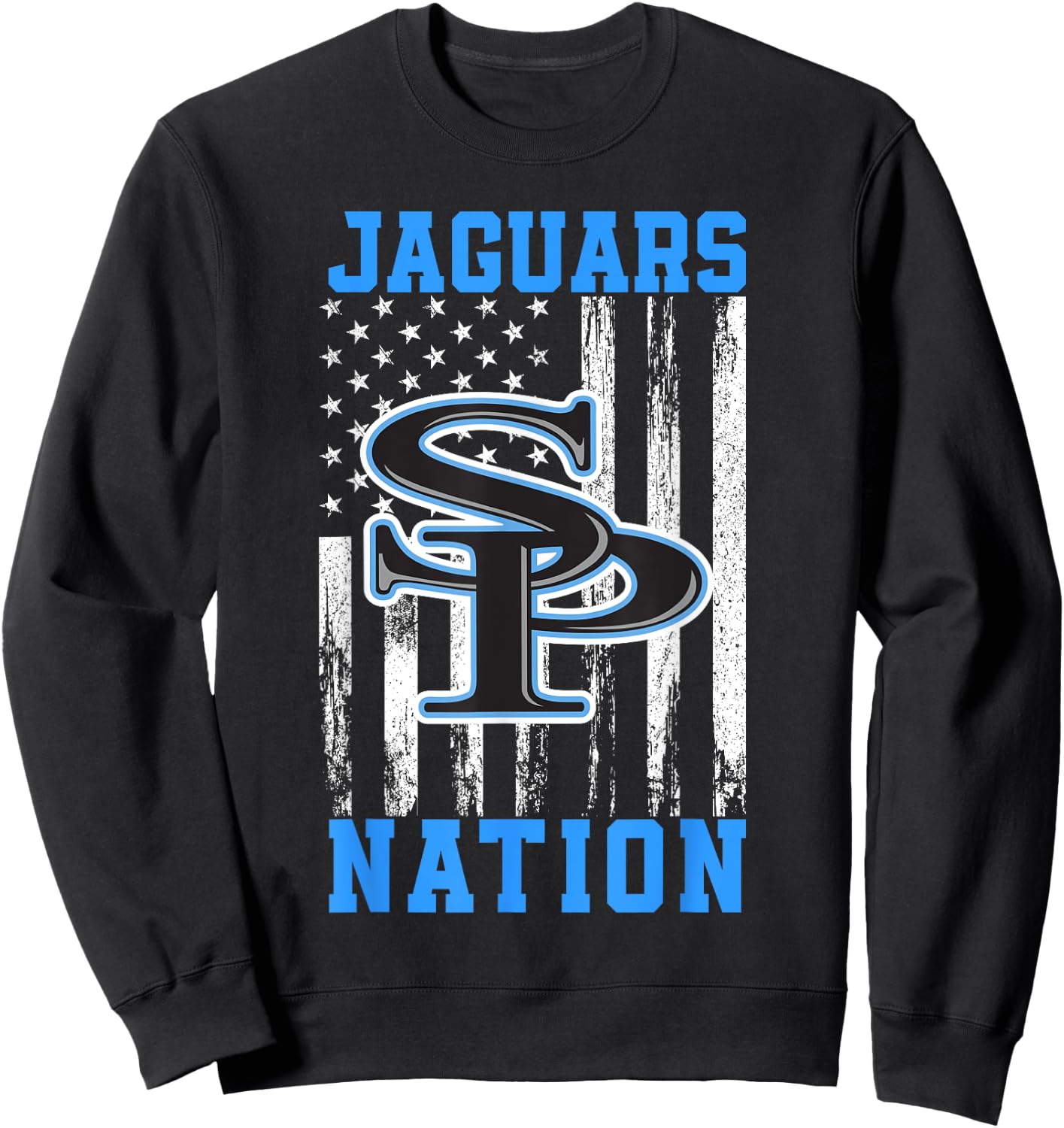 Spain Park Jaguars Logo Nation HS Sweatshirt - Sweatshirt | Black