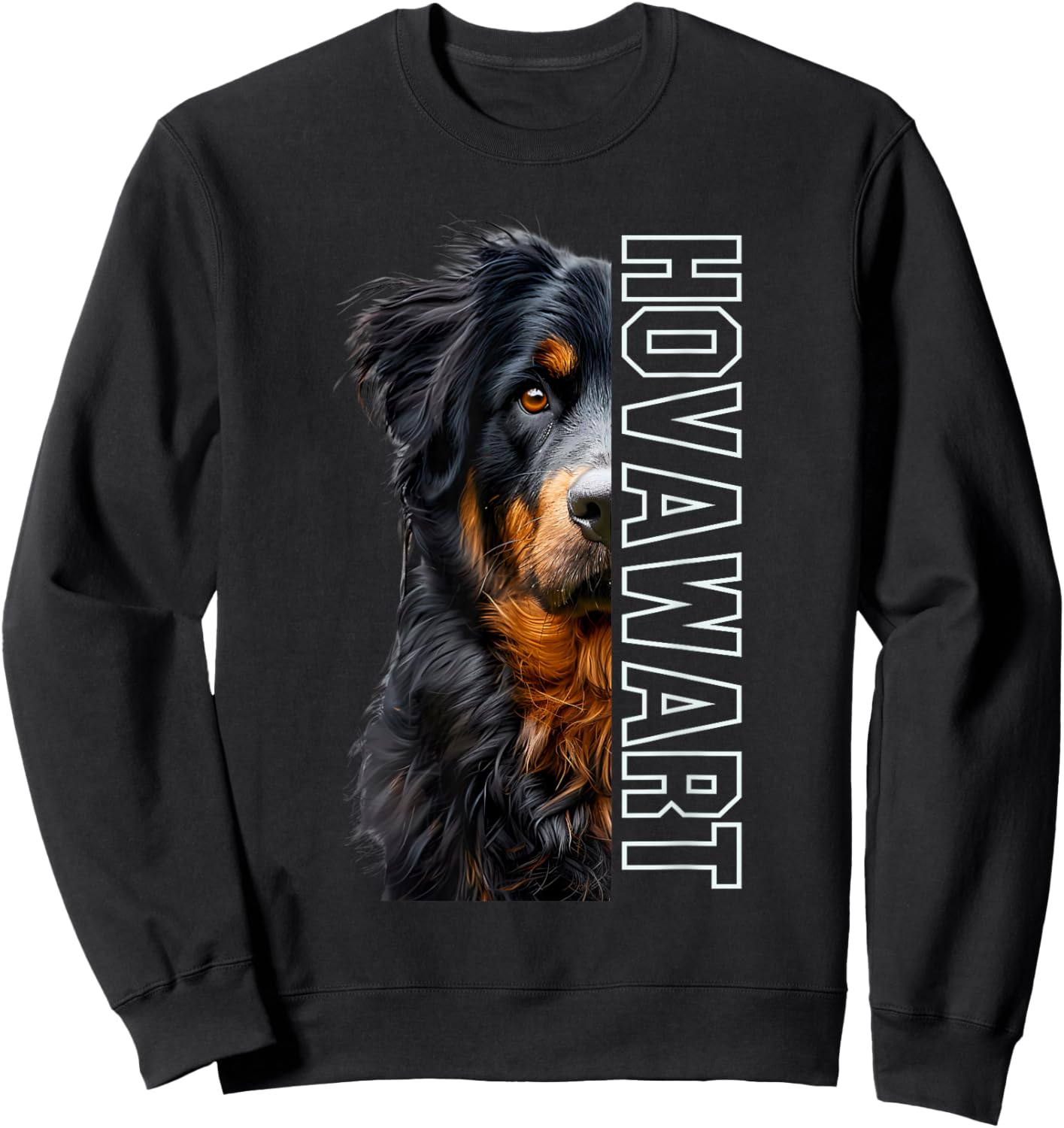 Hovawart , black Sweatshirt - Sweatshirt | Black