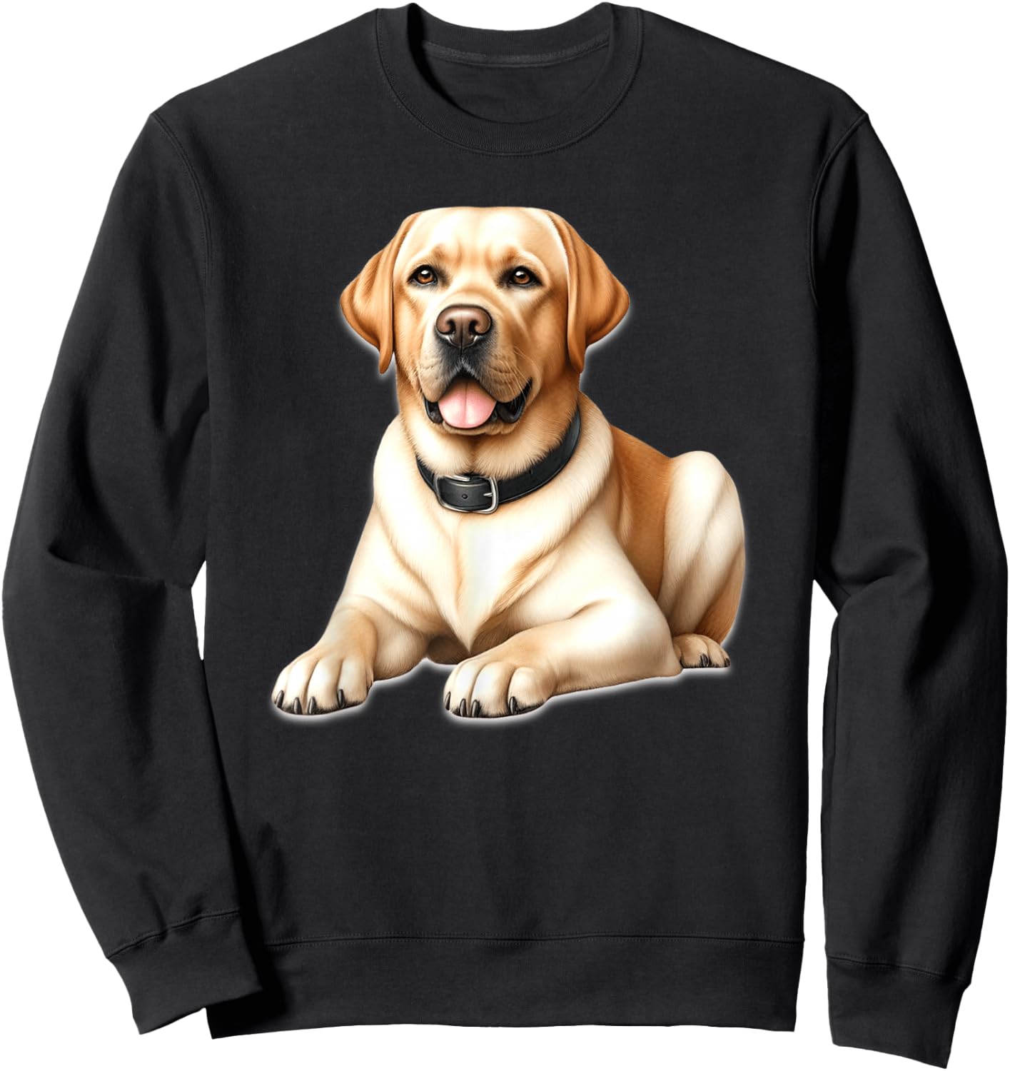 Labrador Retriever Dog Good Boy Sweatshirt - Sweatshirt | Black
