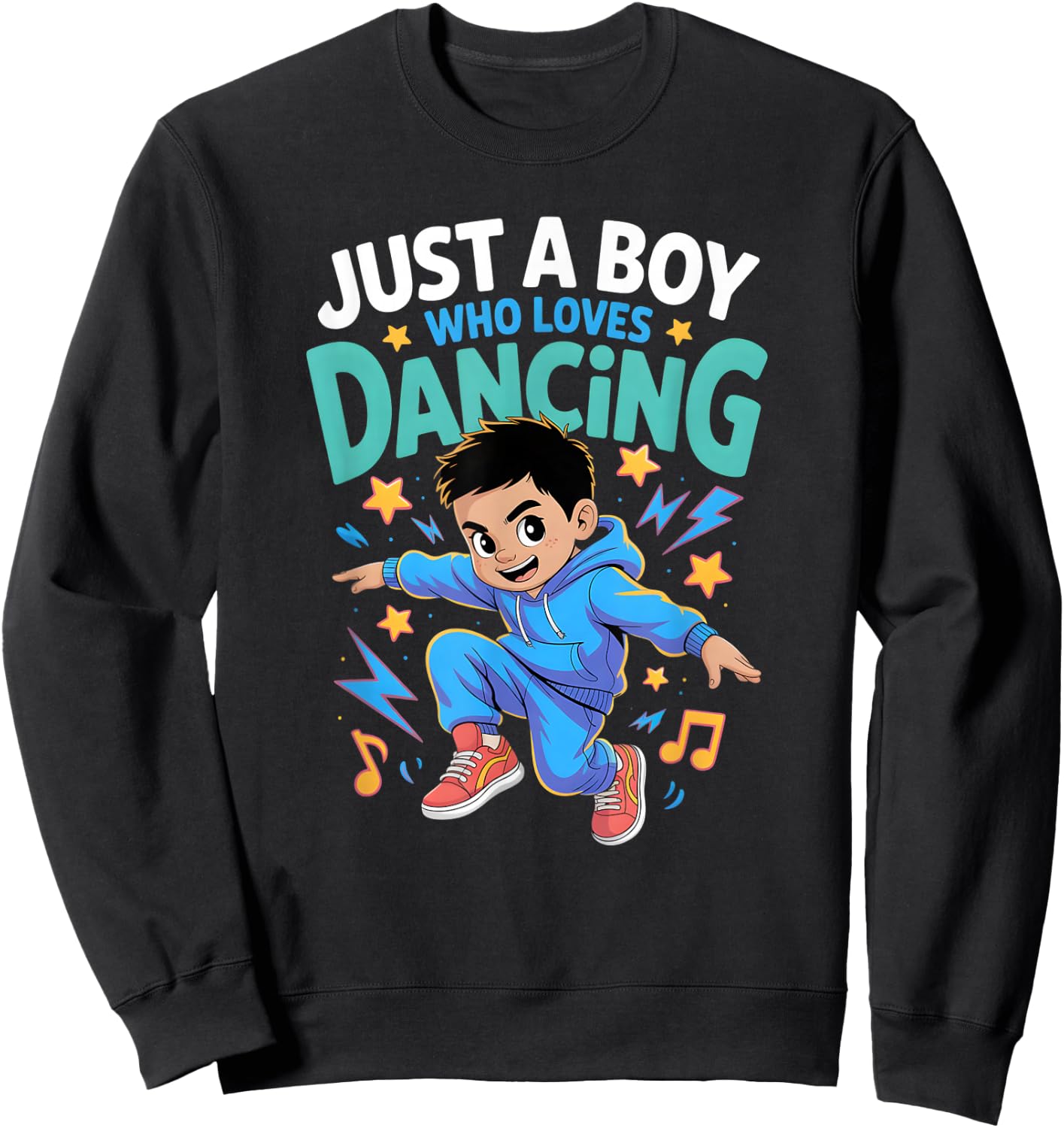 Boys Dance Sweatshirt - Sweatshirt | Black