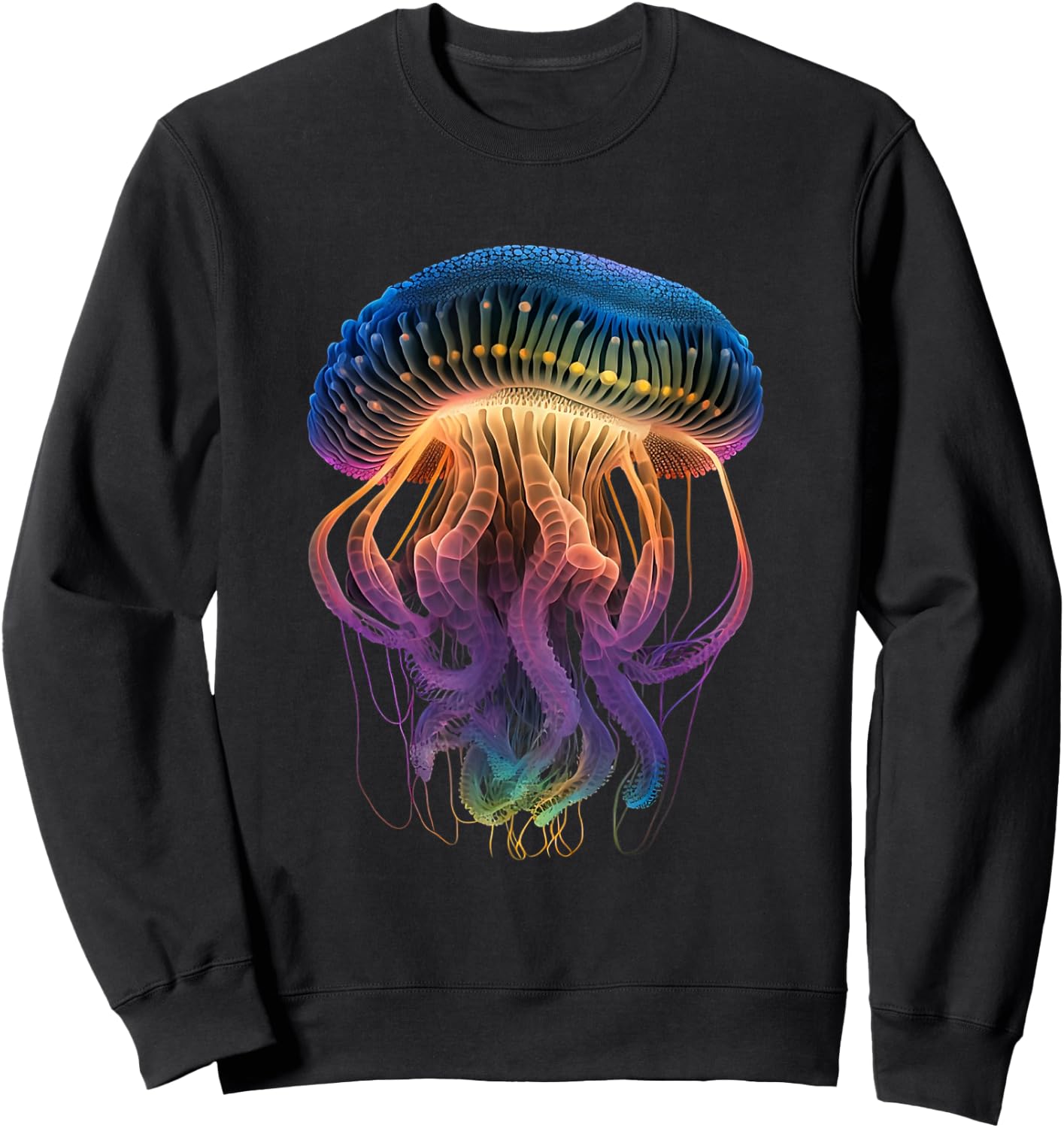 Luminous Jellyfish Sweatshirt - Sweatshirt | Black