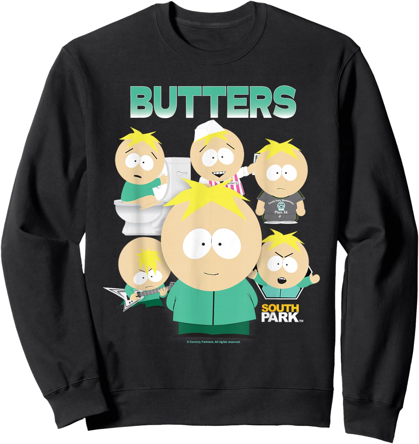 South Park Butters Bootleg Sweatshirt - Sweatshirt | Black