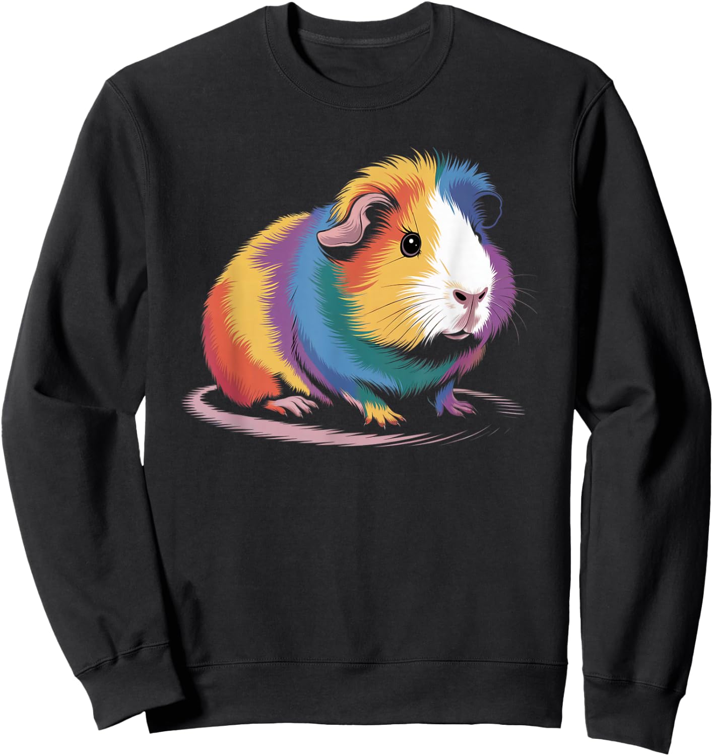 Guinea Pig Lover – Cute Pet Enthusiast Design Sweatshirt - Sweatshirt | Black