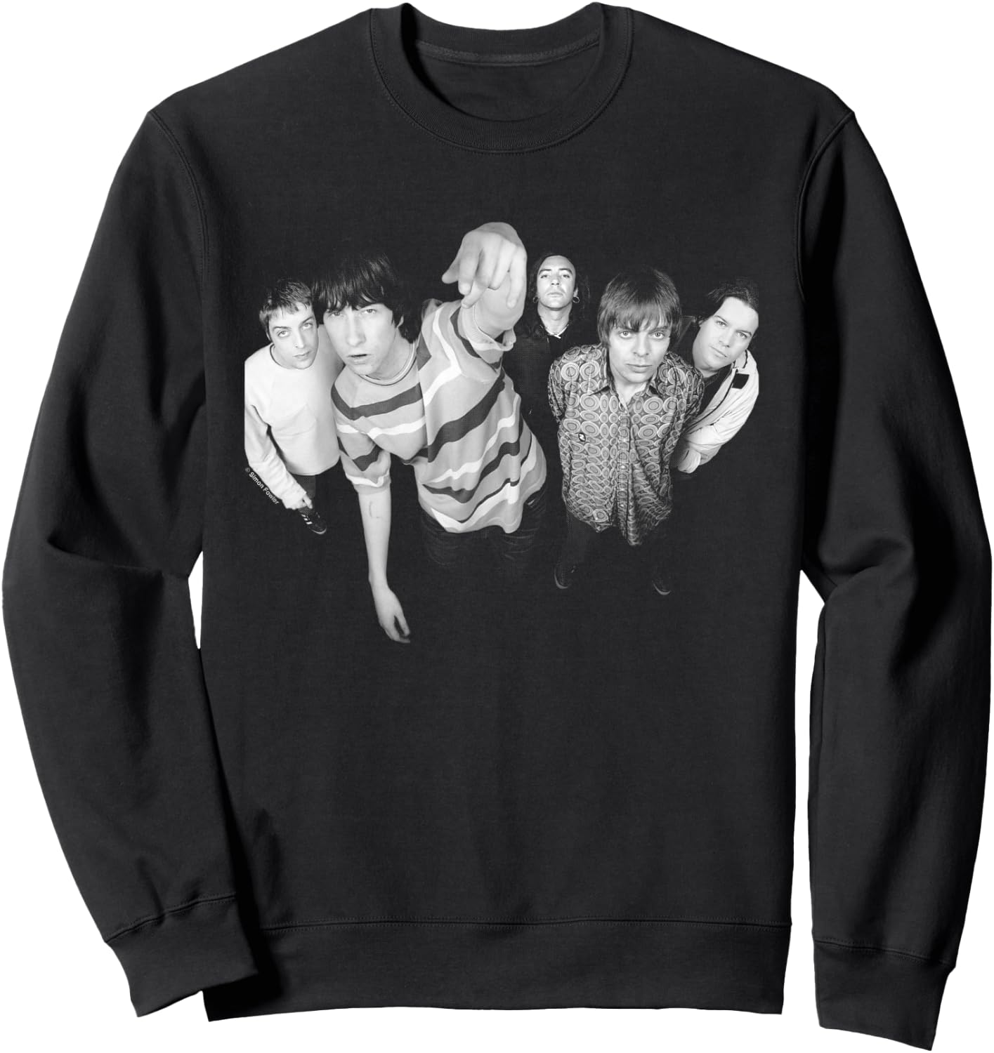 Primal Scream Photo by Simon Fowler , Black, S Sweatshirt - Sweatshirt | Black