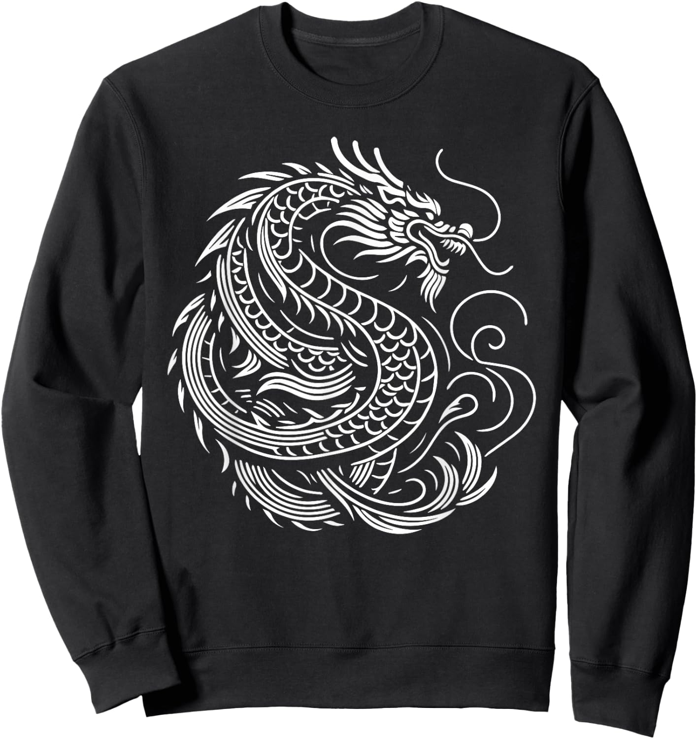 Year Of The Dragon 2024 Chinese Lunar New Year's Zodiac Sweatshirt - Sweatshirt | Black
