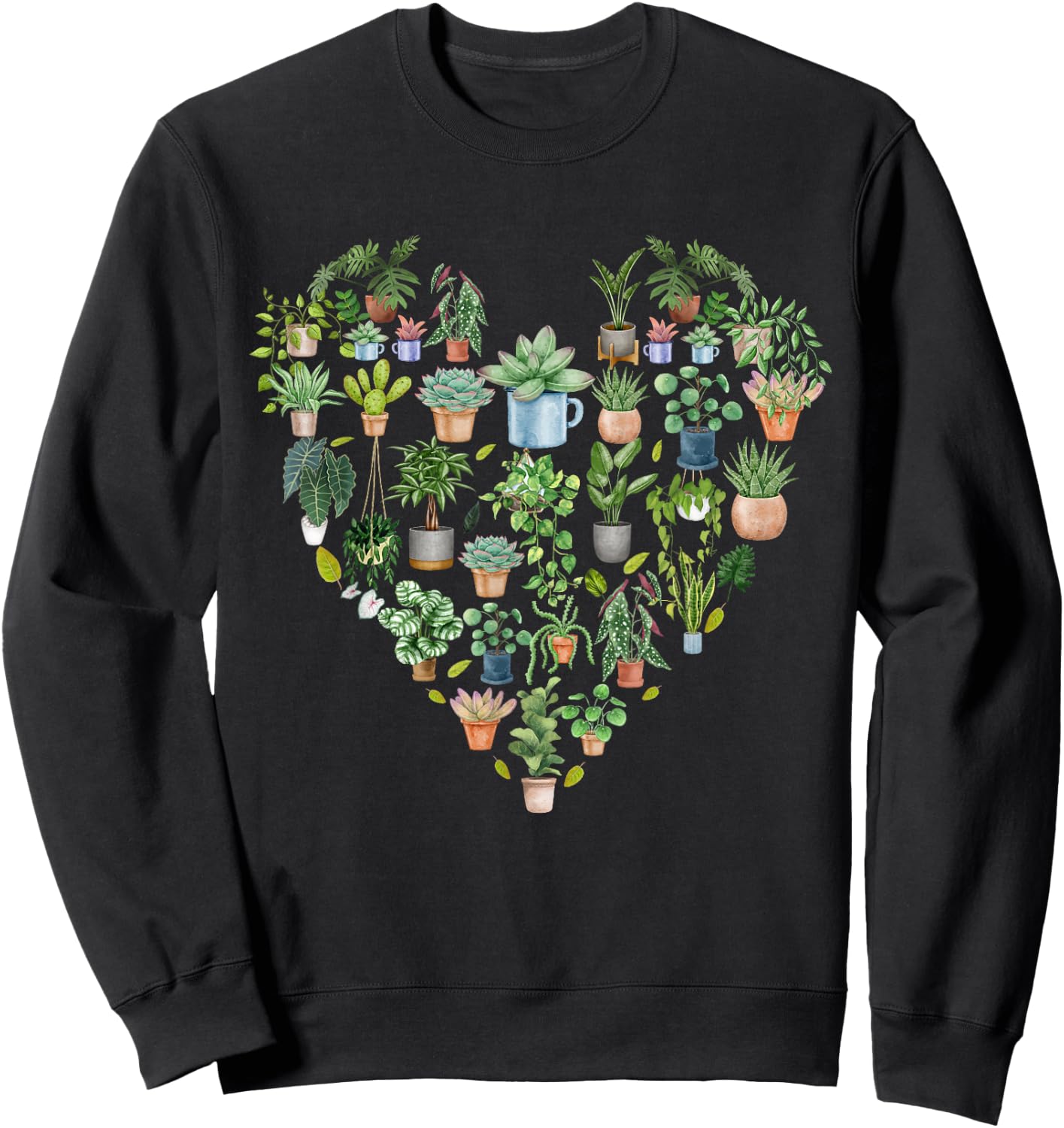 Plants Love collection Gardening cool for Father Gardner Sweatshirt - Sweatshirt | Black