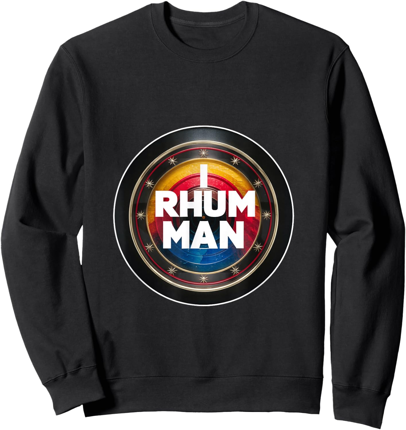Birthday Gift Humour I Rum Man Aperitif Alcohol Father Dad , Black, S Sweatshirt - Sweatshirt | Black