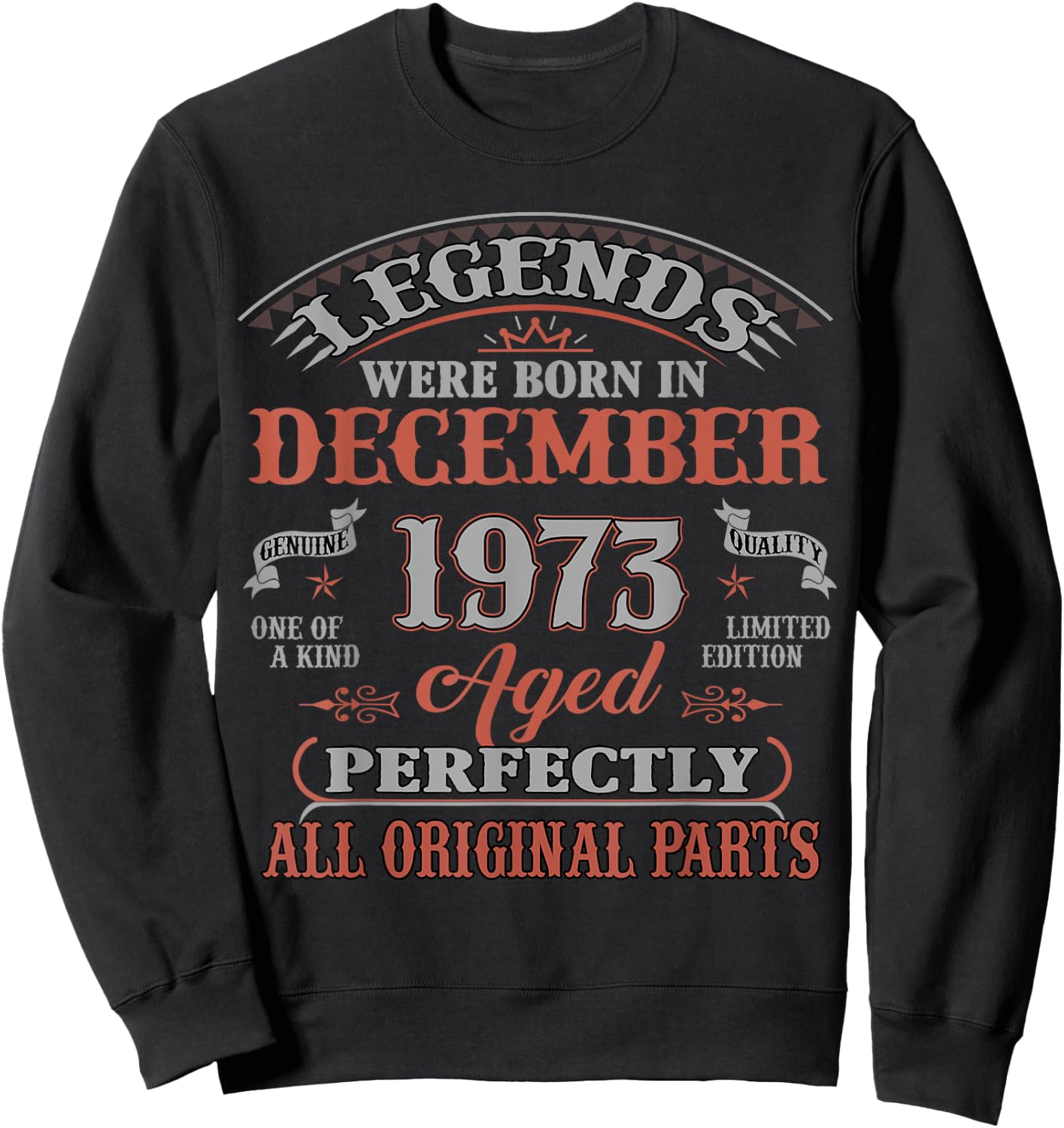 52 Yrs Old Sweatshirt - Sweatshirt | Black