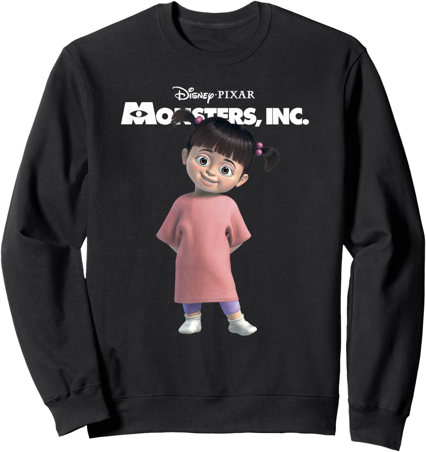 Disney Pixar Monsters, Inc. Boo Girl Sweatshirt - Sweatshirt | Black