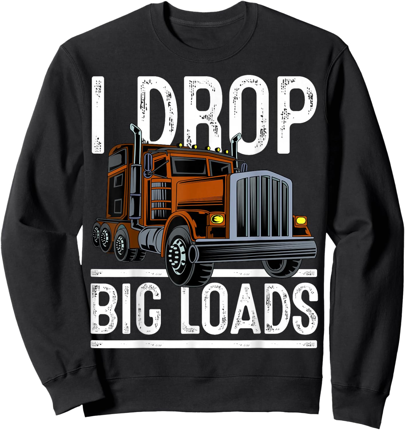 Truck Sweatshirt - Sweatshirt | Black