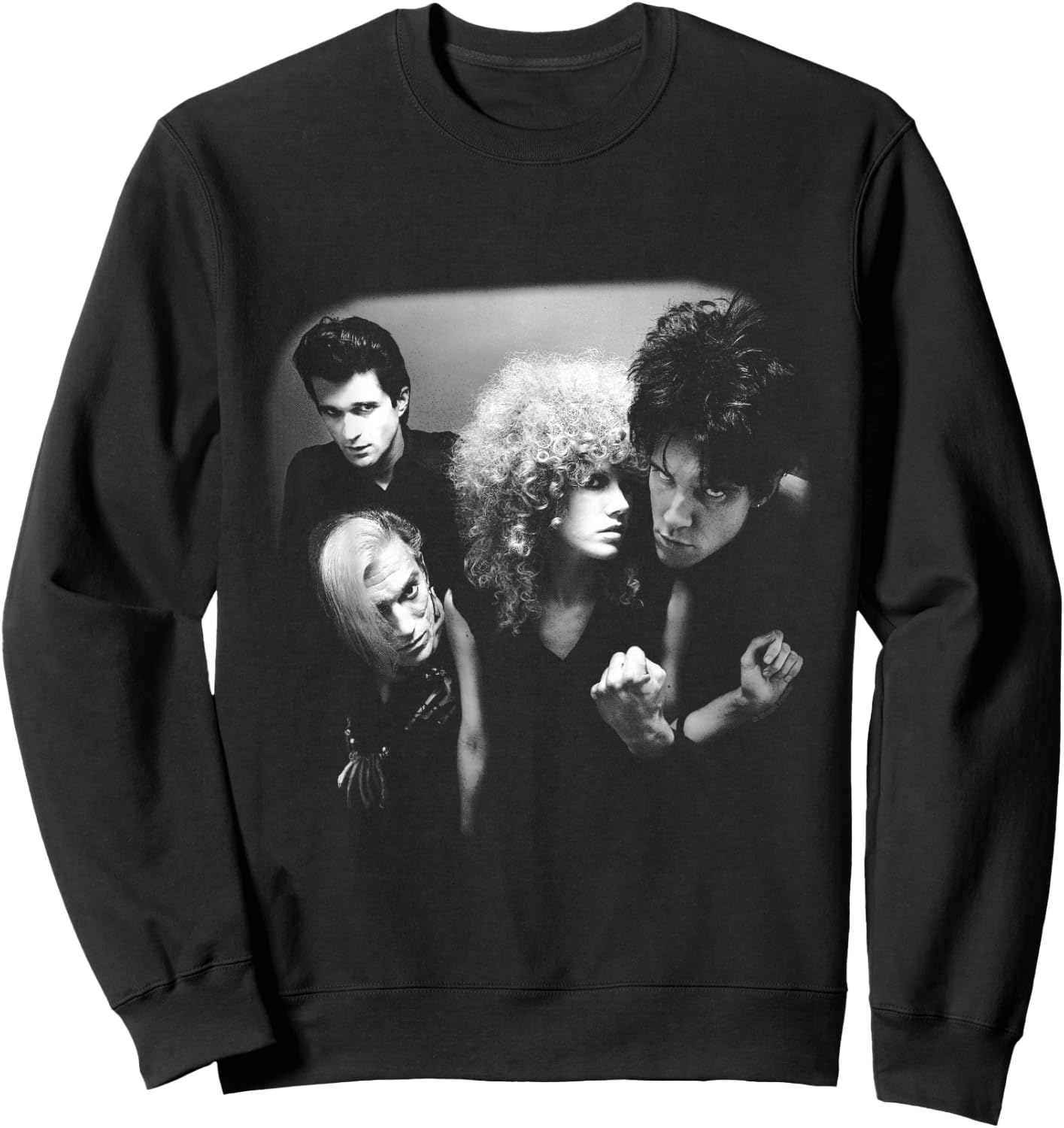 The Cramps Punk Band Shoot by Simon Fowler , Black, S Sweatshirt - Sweatshirt | Black