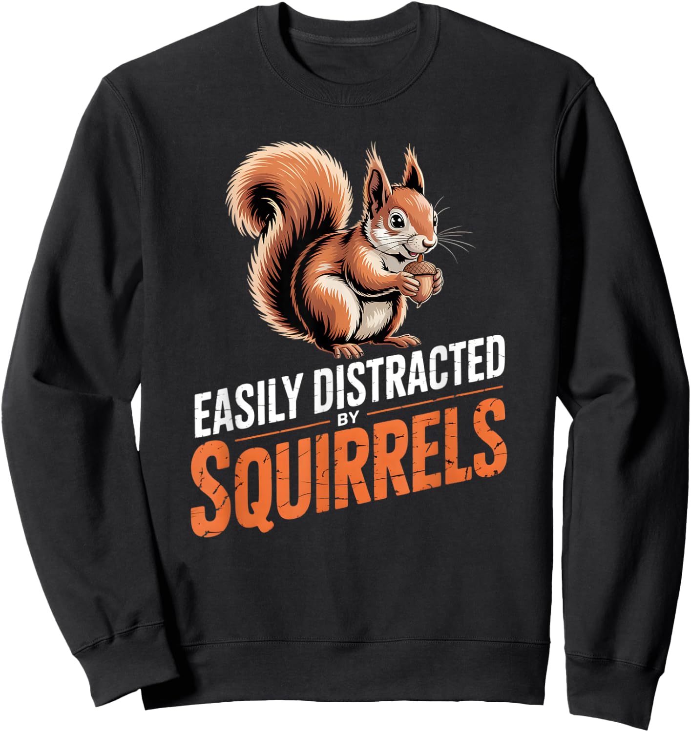 Squirrel Sweatshirt - Sweatshirt | Black