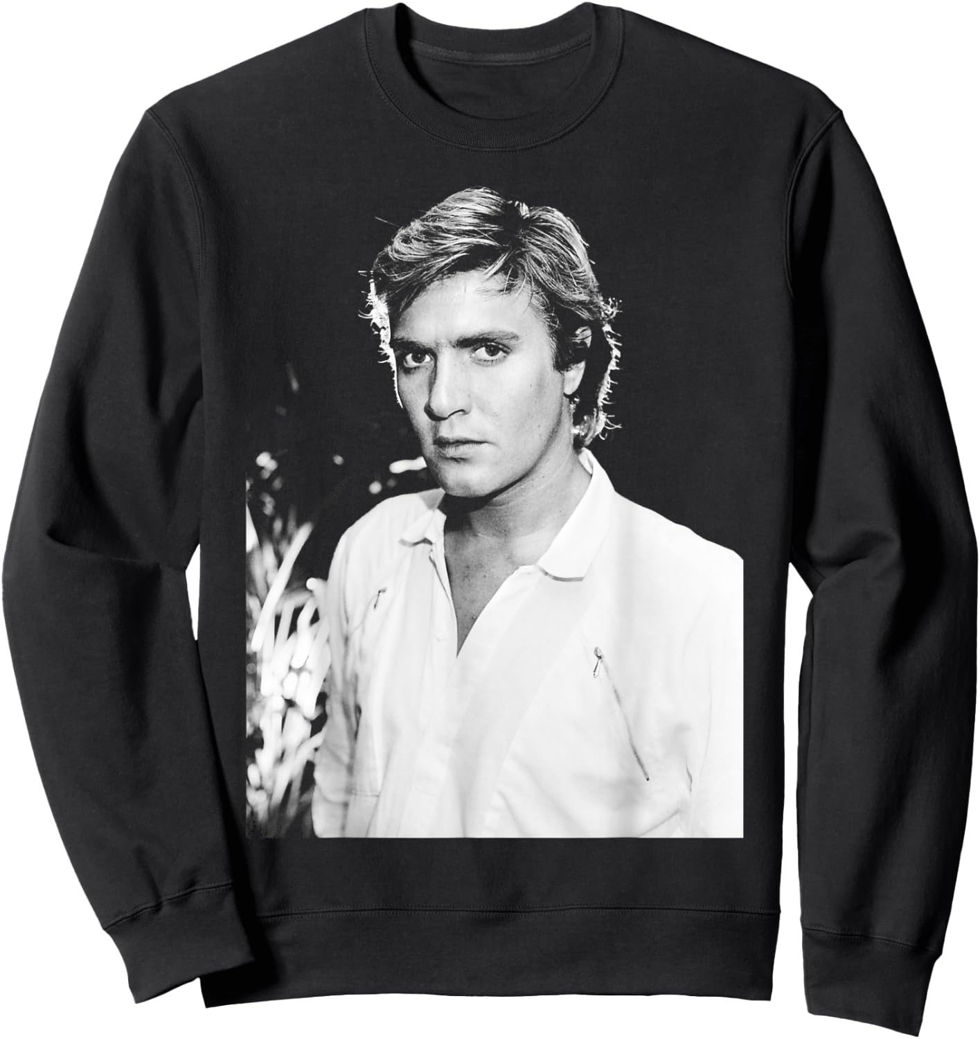 Duran Duran Lead Singer Simon Le Bon 1983 Sweatshirt - Sweatshirt | Black