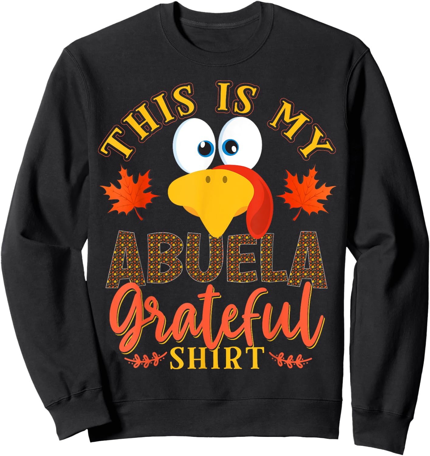 99 Gifts Funny Matching Thanksgiving For Family Women's Modern Thanksgiving Black Sweatshirt - Sweatshirt | Black