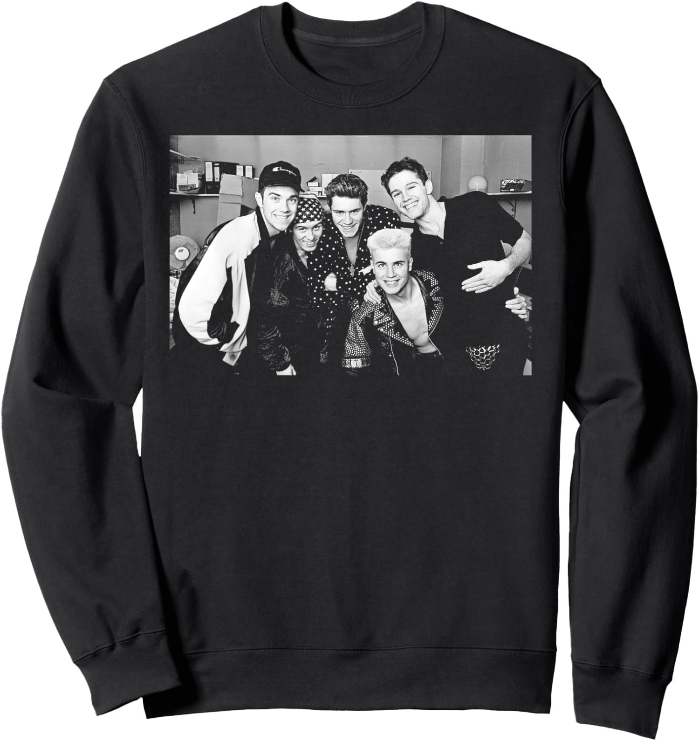 Take That Boyband Backstage Nightclub 1991 , black Sweatshirt - Sweatshirt | Black