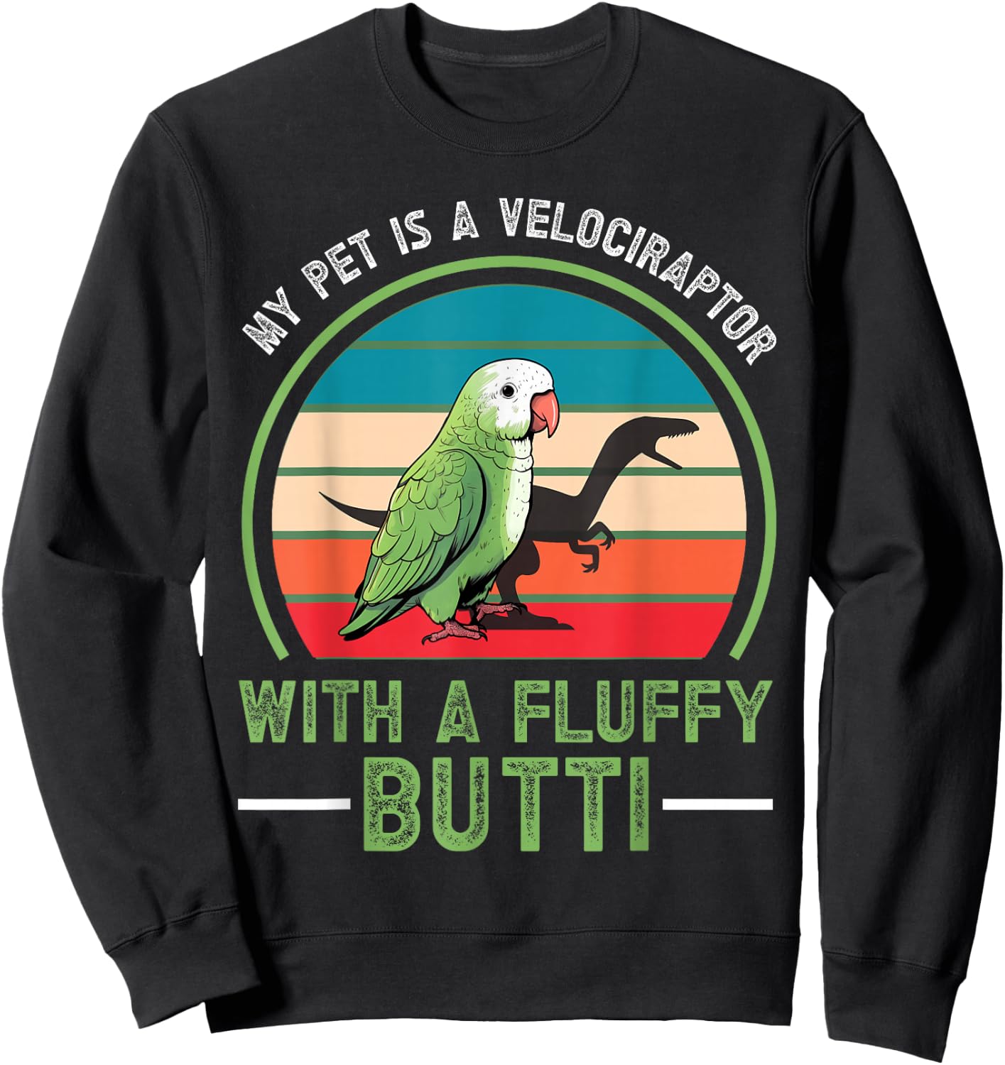 Quaker Parrot Sweatshirt - Sweatshirt | Black