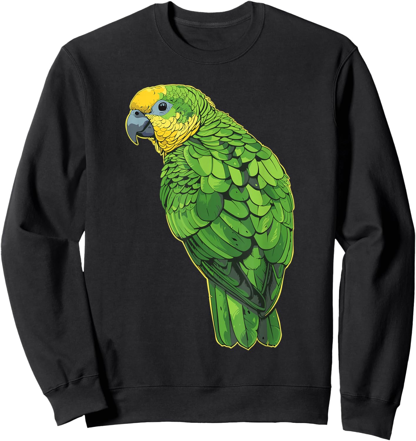Amazon Parrots Lovers Amazon Parrot Sweatshirt - Sweatshirt | Black