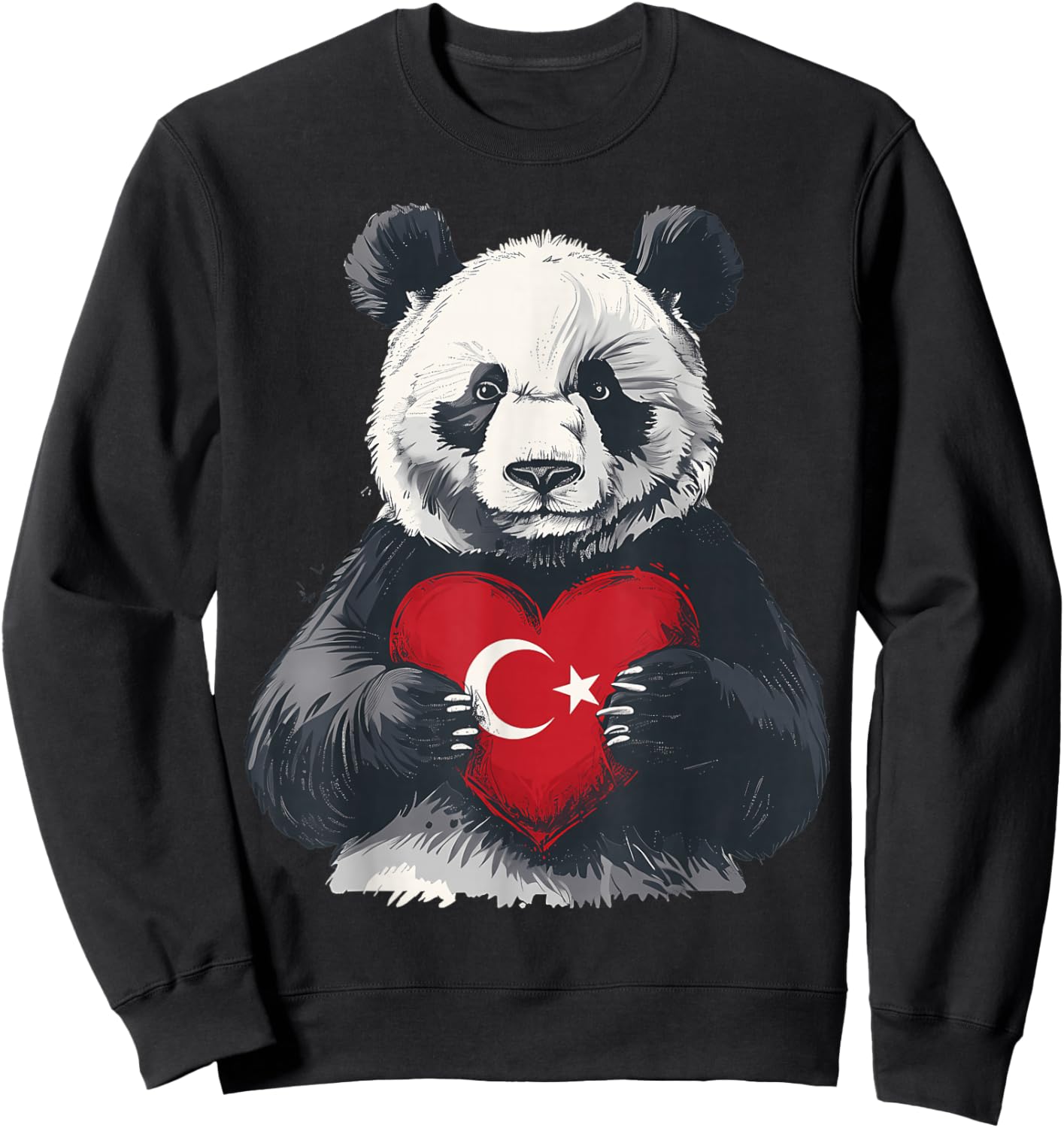 Drapeau Turc Racines de la Turquie Sweatshirt - Sweatshirt | Black
