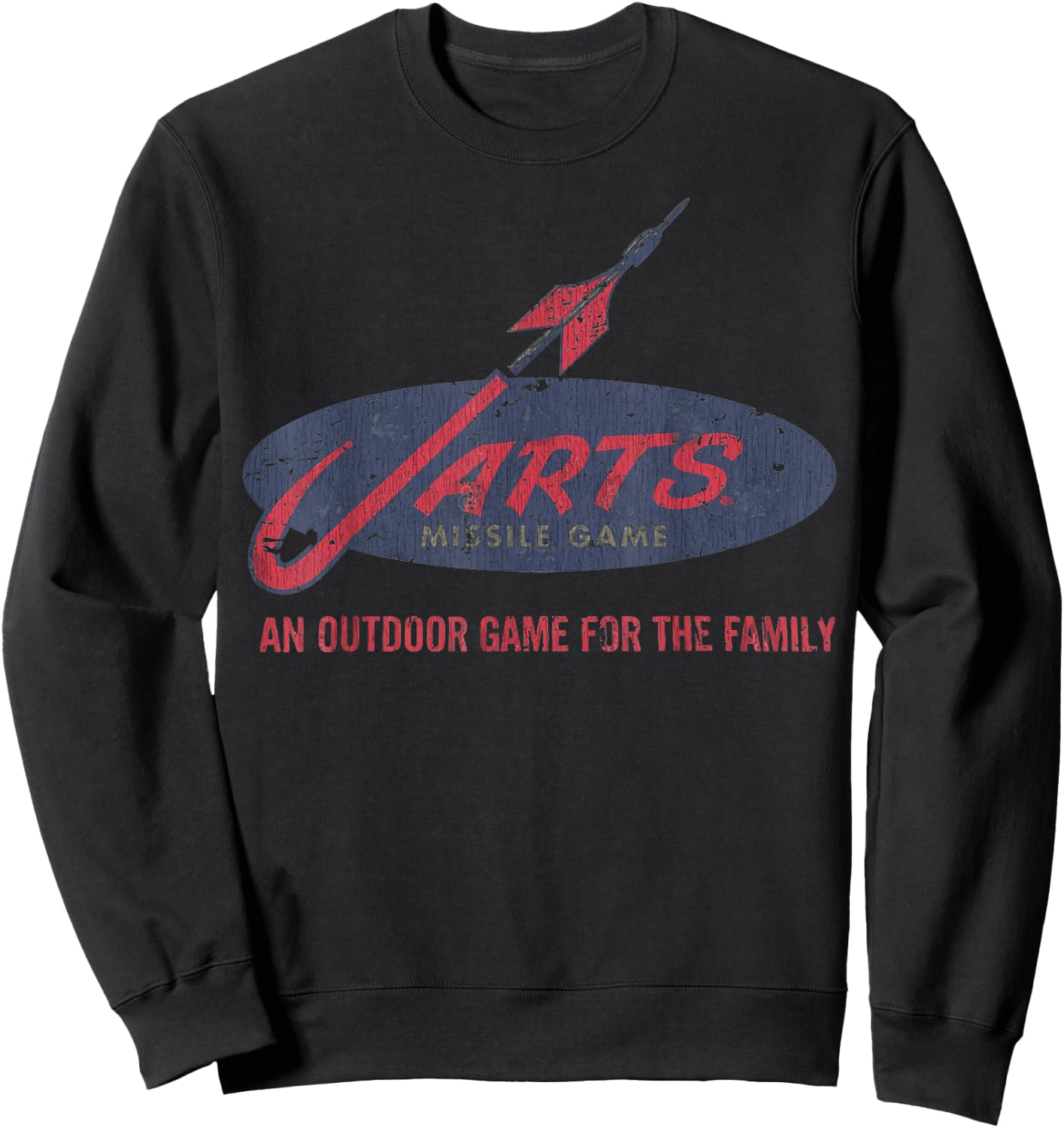 Jarts Vintage , Black Sweatshirt - Sweatshirt | Black