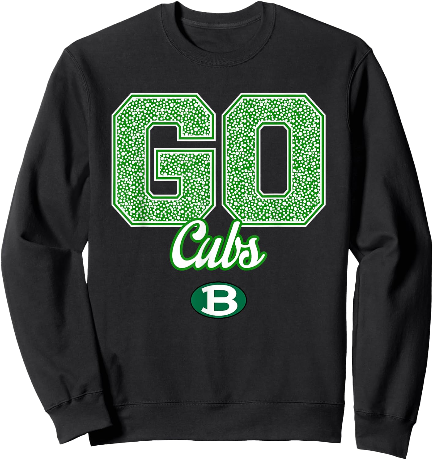 Brenham Cubs Logo GO! School Pride HS Sweatshirt - Sweatshirt | Black
